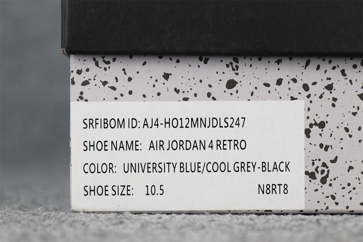 Air Jordan 4 Retro 'UNC Football' PE
