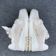 LV Trainer Beige Monogram Denim
