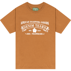 Denim Tears ADG T-Shirts Yellow