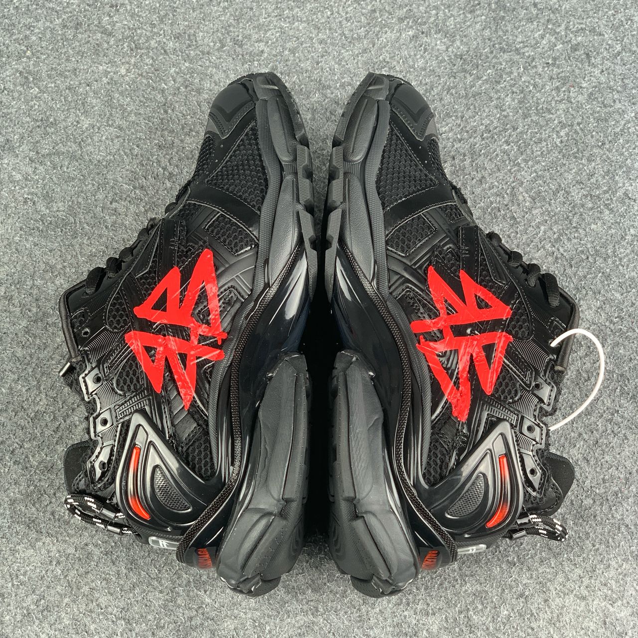 Balenciaga Runner Sneaker 'Graffiti - Black Red'